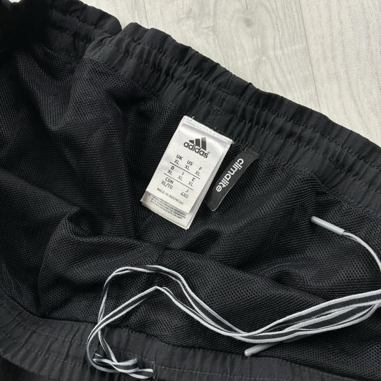 ADIDAS 2012 BAGGY TRACKSUIT BOTTOMS BLACK