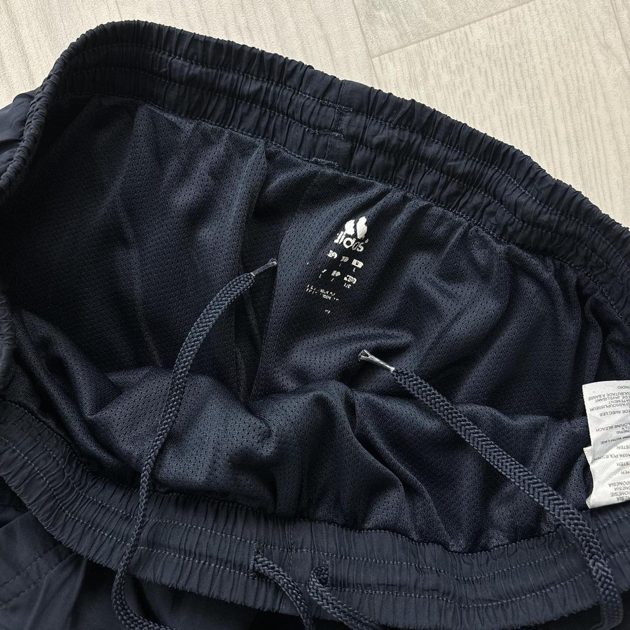 VINTAGE Y2K ADIDAS BAGGY TRACKSUIT BOTTOMS NAVY