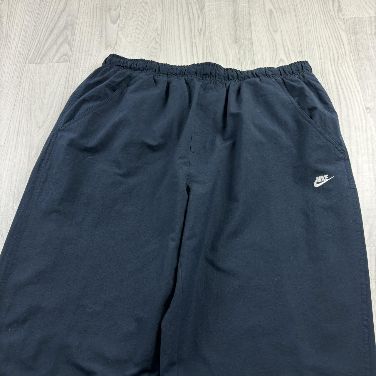 VINTAGE Y2K NIKE BAGGY TRACKSUIT BOTTOMS NAVY