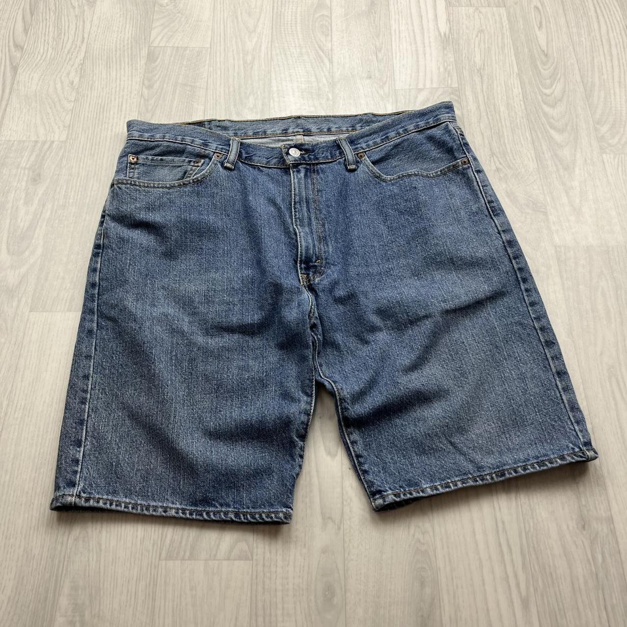 VINTAGE Y2K LEVIS 505 JORTS BLUE