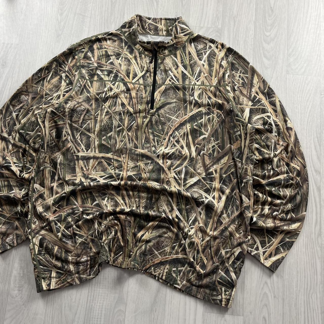 VINTAGE REALTREE QUARTER ZIP SWEATSHIRT CAMO