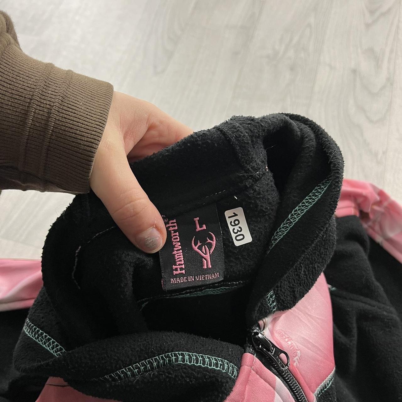 VINTAGE REALTREE HOODIE CAMO PINK BLACK