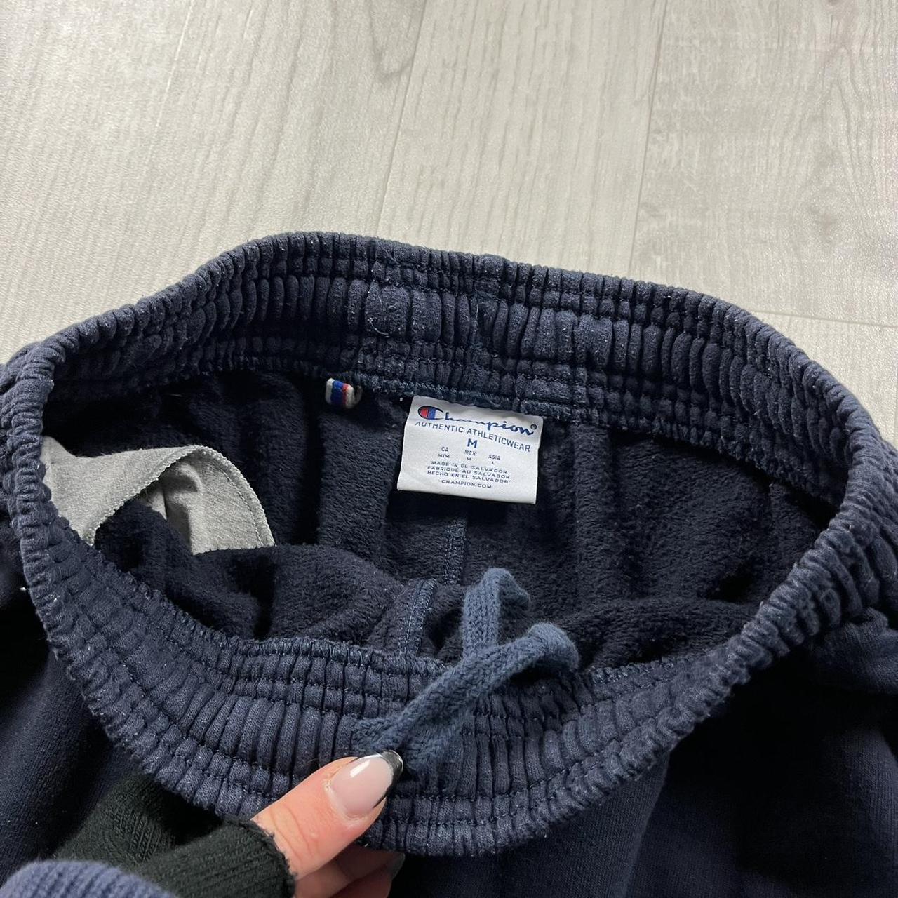 VINTAGE 00s CHAMPION COTTON SWEATPANTS NAVY