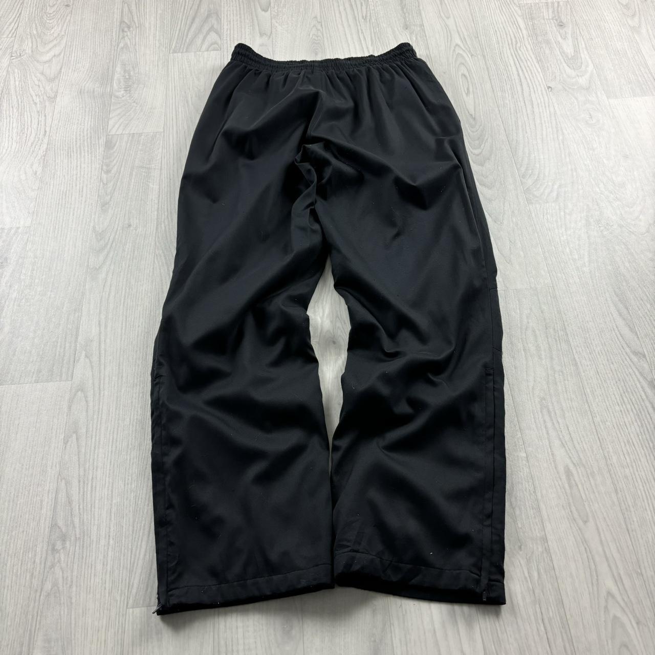 VINTAGE Y2K PUMA BAGGY TRACKSUIT BOTTOMS BLACK