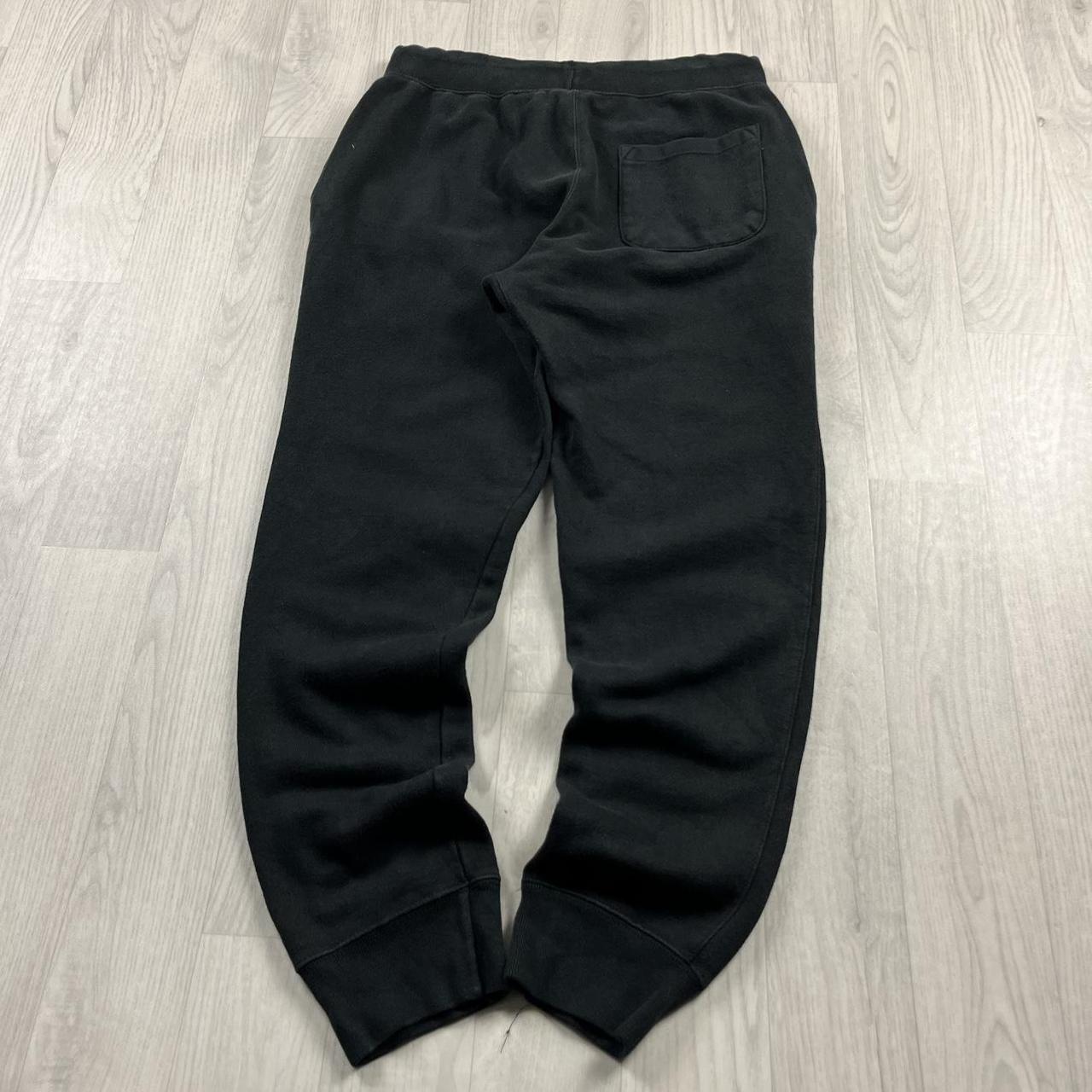 VINTAGE 00s CHAMPION COTTON SWEATPANTS BLACK