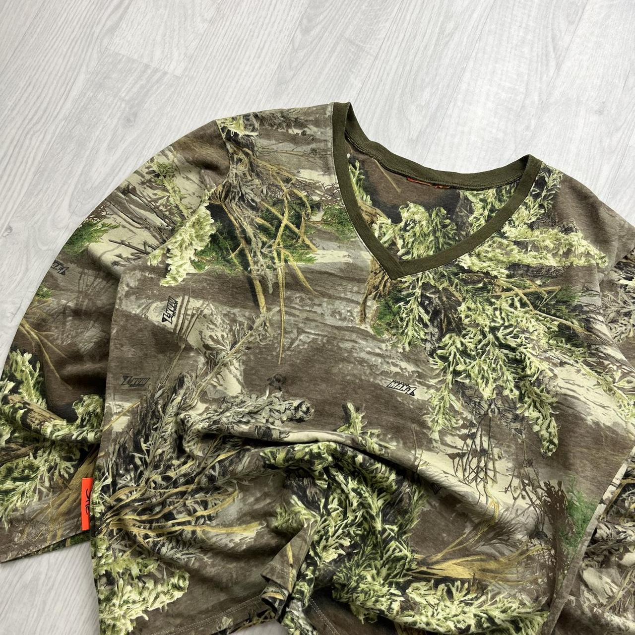 VINTAGE Y2K REALTREE LONG SLEEVE T SHIRT CAMO