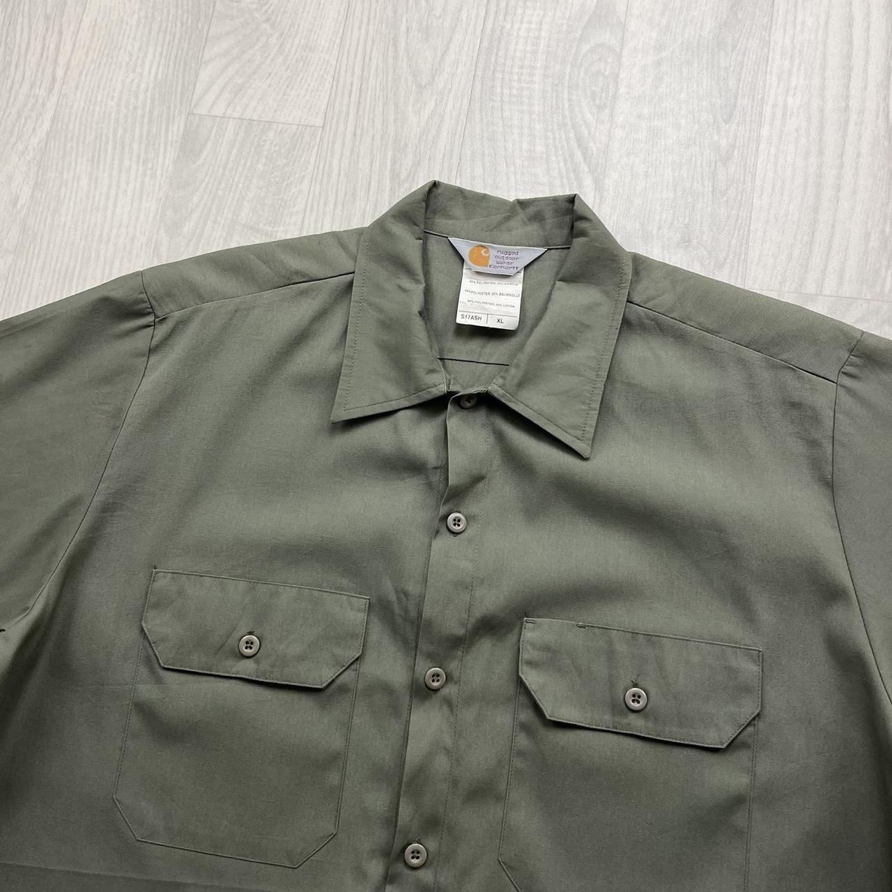 CARHARTT UTILITY SHORT SLEEVE SHIRT KHAKI