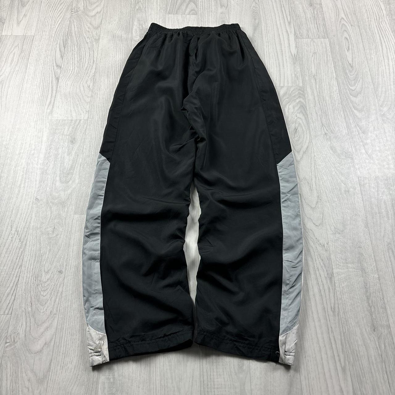 VINTAGE Y2K CHAMPION BAGGY TRACKSUIT BOTTOMS BLACK