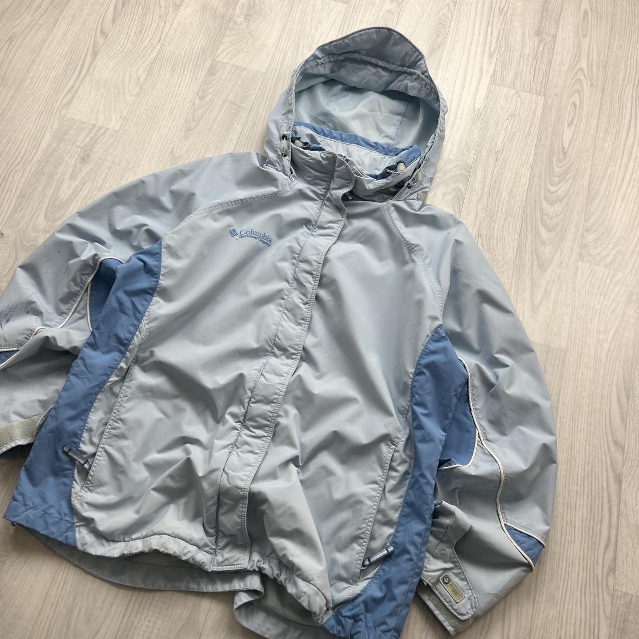 VINTAGE 00s COLUMBIA TECHNICAL JACKET BABY BLUE