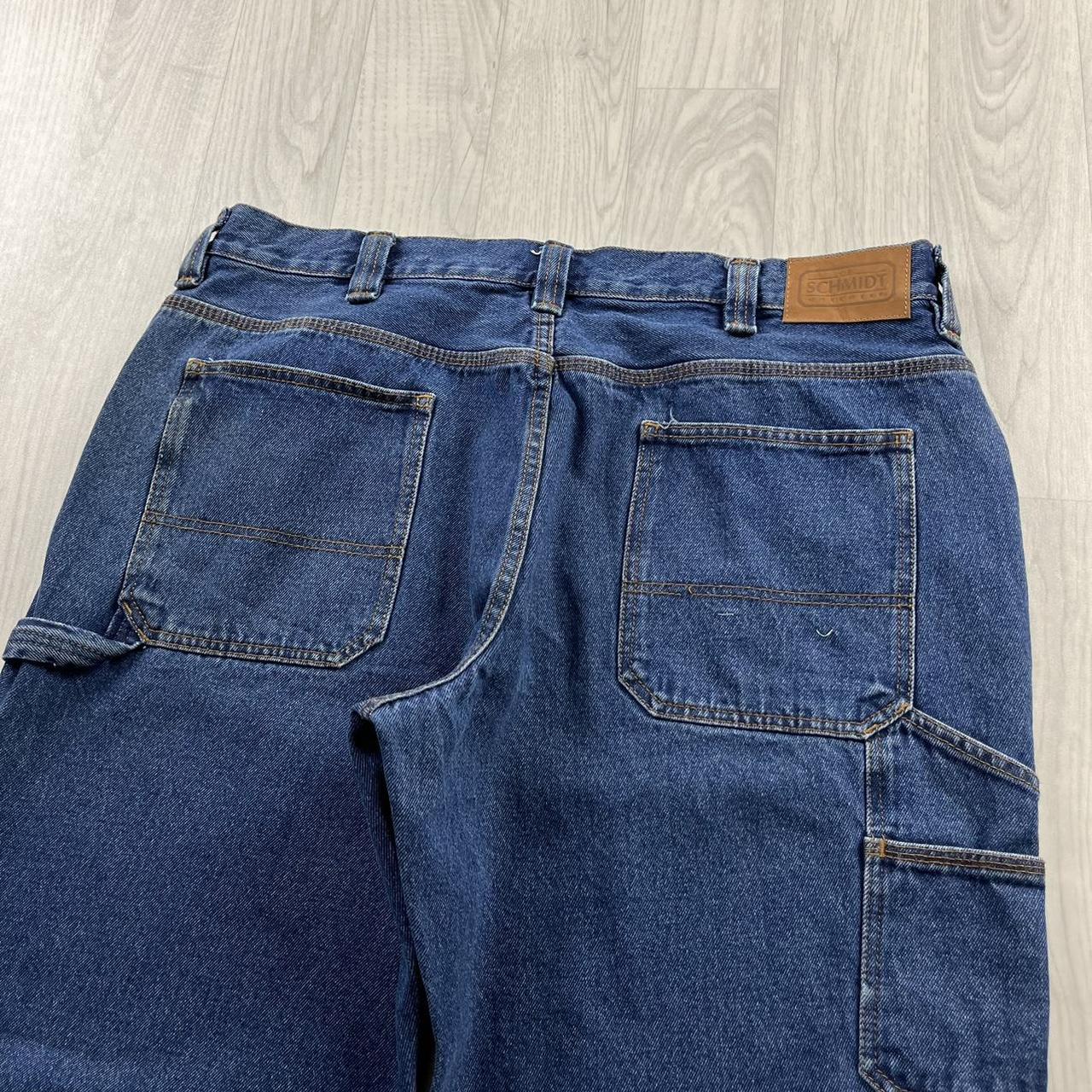 VINTAGE SCHMIDT BAGGY CARPENTER JEANS BLUE