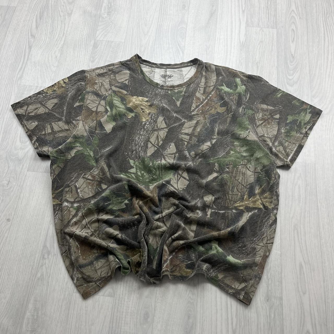 VINTAGE Y2K REALTREE T SHIRT CAMO