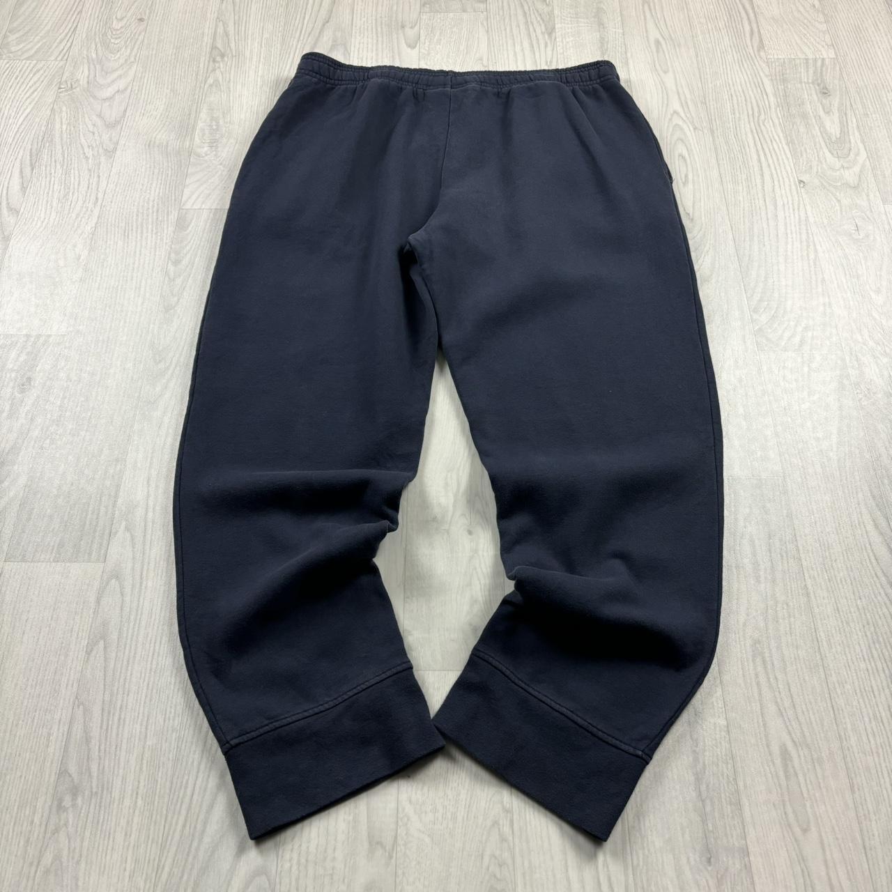 VINTAGE 00s CHAMPION BAGGY COTTON SWEATPANTS NAVY