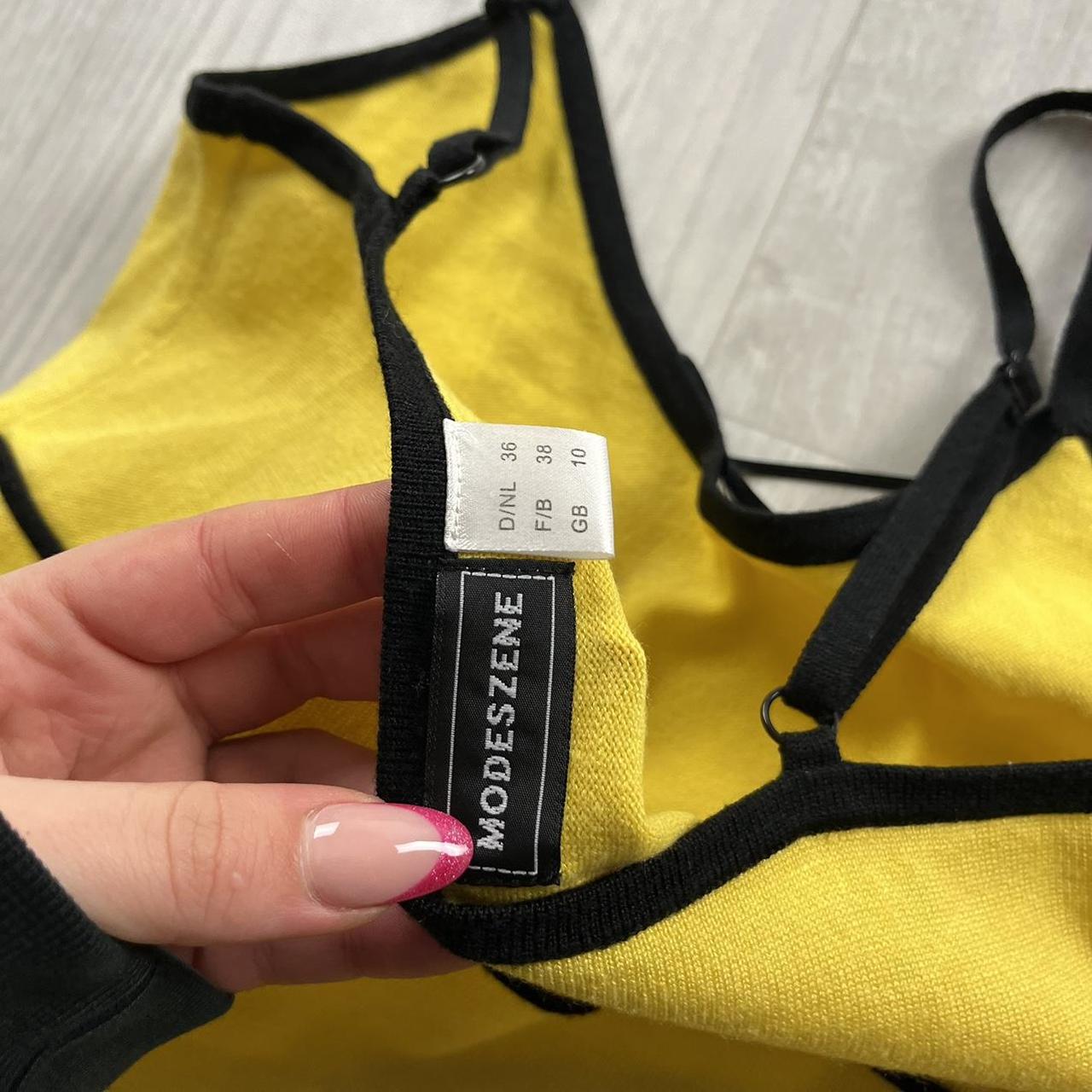 VINTAGE Y2K CAMI TOP YELLOW