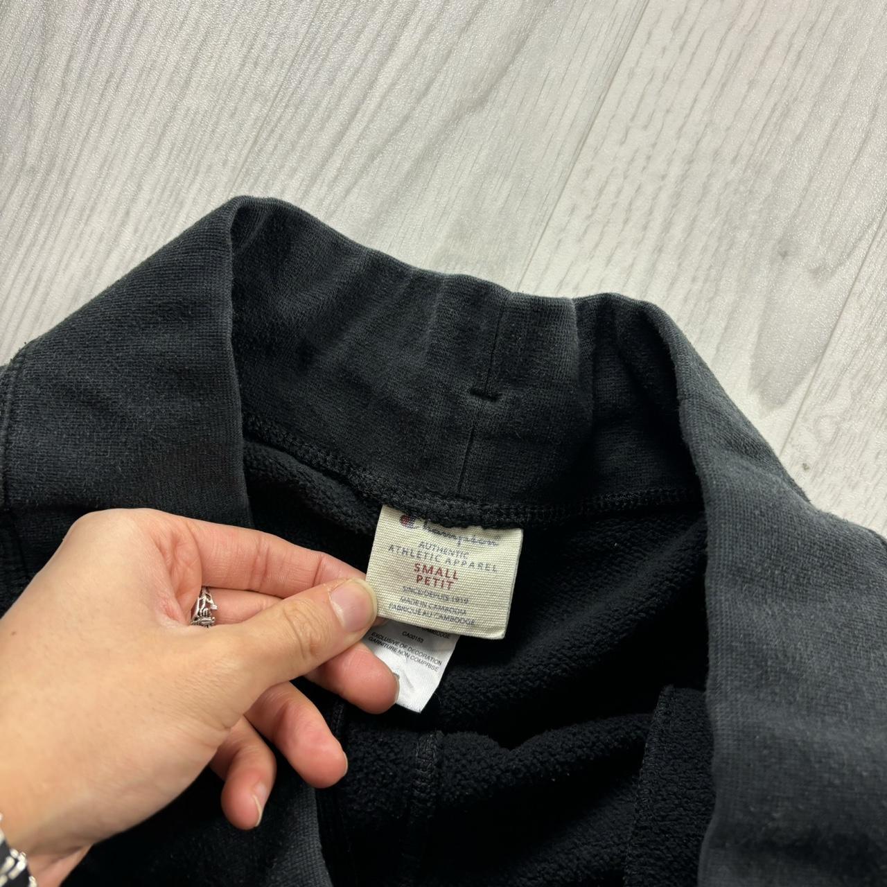 CHAMPION BAGGY COTTON SWEATPANTS BLACK