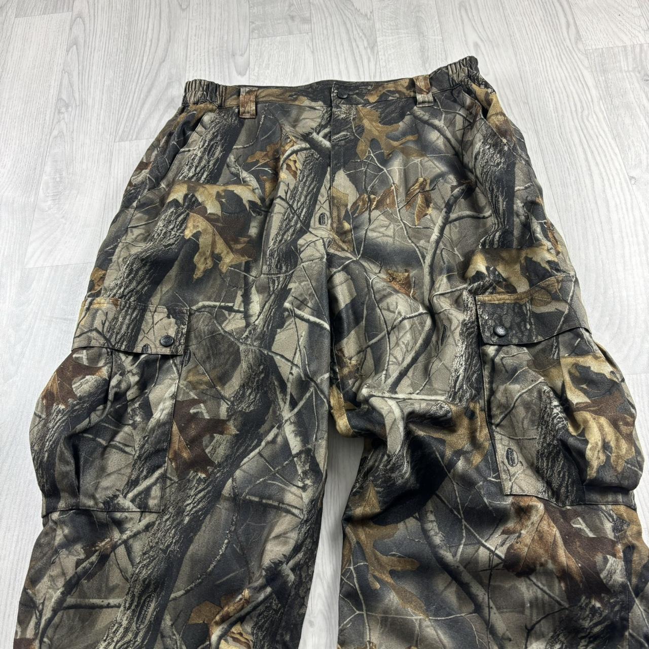VINTAGE REALTREE INSULATED BAGGY CAMO CARGO PANTS