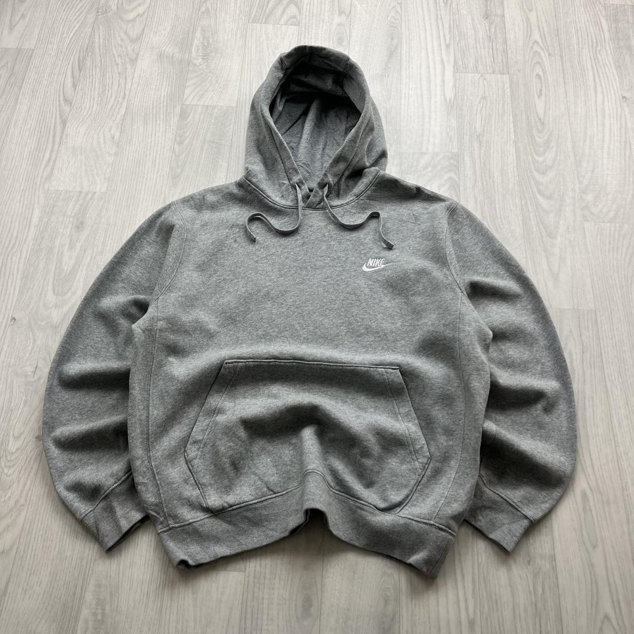 VINTAGE Y2K NIKE HOODIE GREY