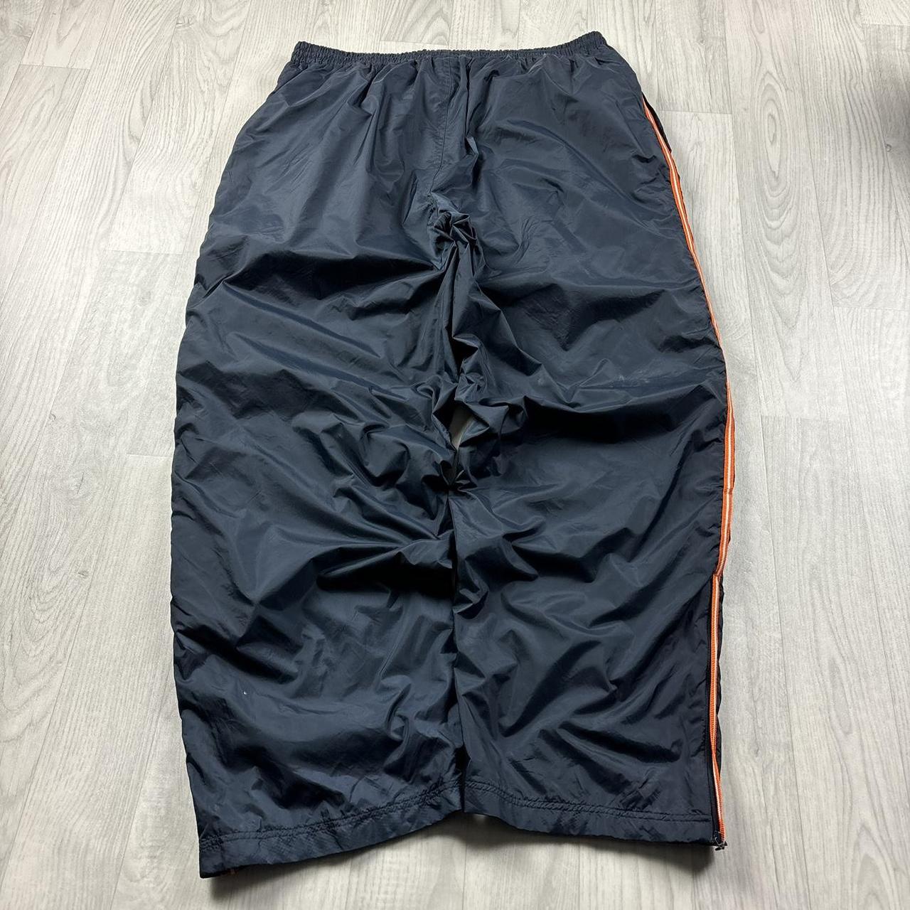 VINTAGE Y2K NFL CHICAGO BEARS BAGGY TRACKSUIT BOTTOMS NAVY