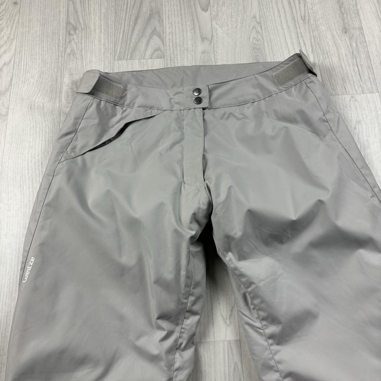 VINTAGE Y2K DECATHLON BAGGY SKI PANTS SALOPETTES GREY
