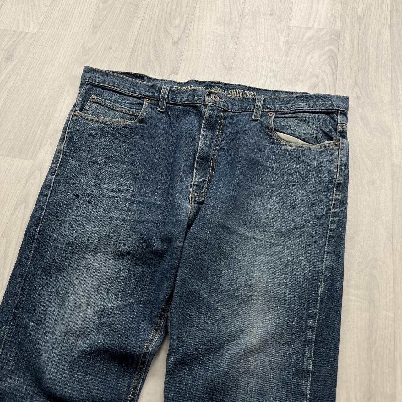 VINTAGE Y2K DICKIES SLIM SKINNY JEANS NAVY BLUE