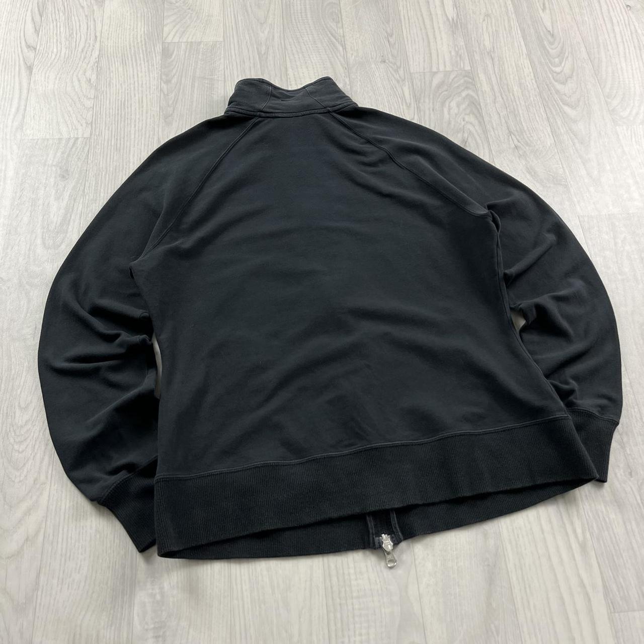 VINTAGE Y2K NIKE ZIP UP SWEATSHIRT BLACK (L)