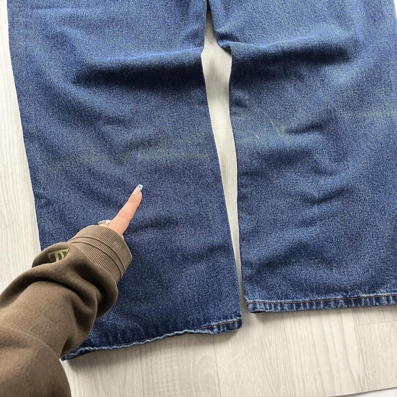 VINTAGE SCHMIDT BAGGY CARPENTER JEANS BLUE