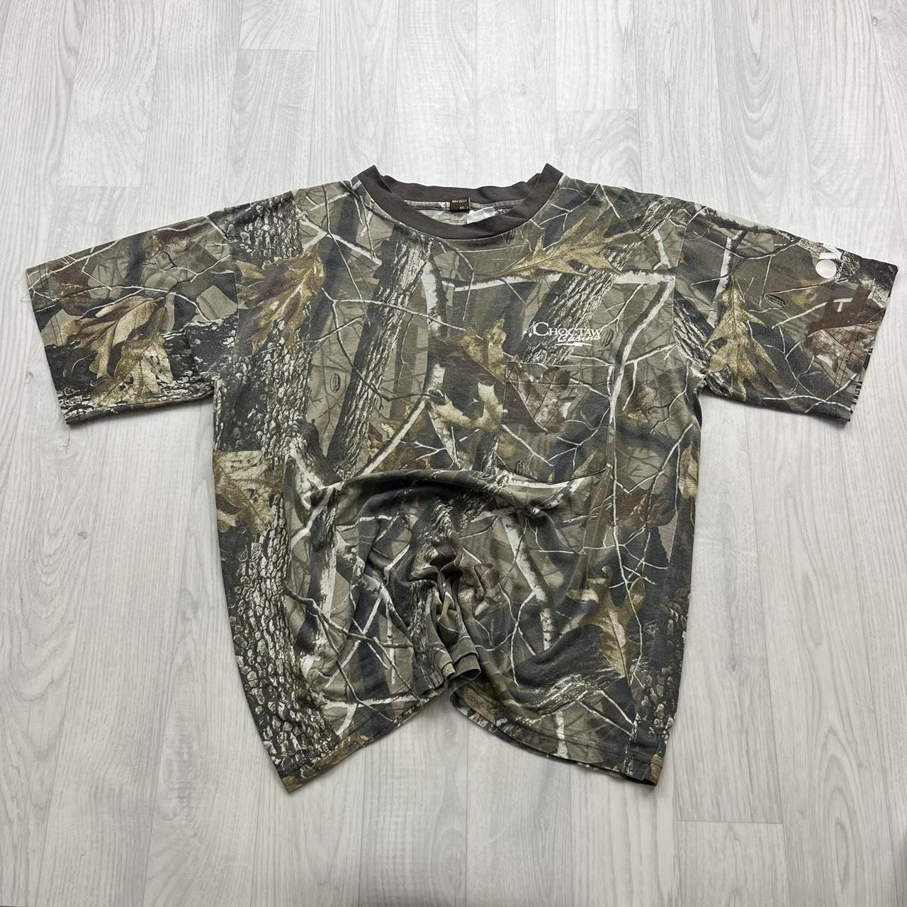 VINTAGE Y2K REALTREE T SHIRT CAMO