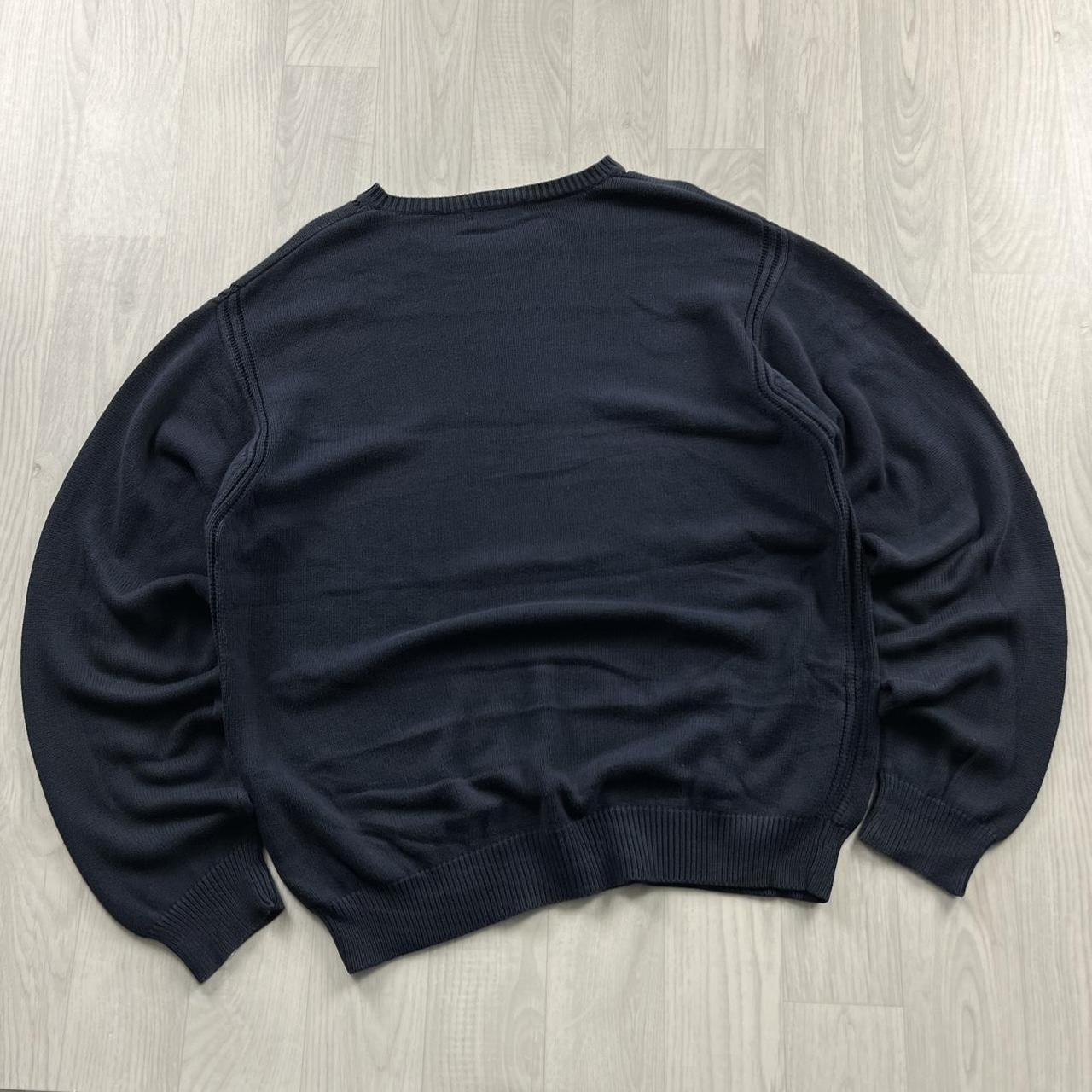 VINTAGE Y2K NAUTICA CHUNKY KNITTED JUMPER NAVY