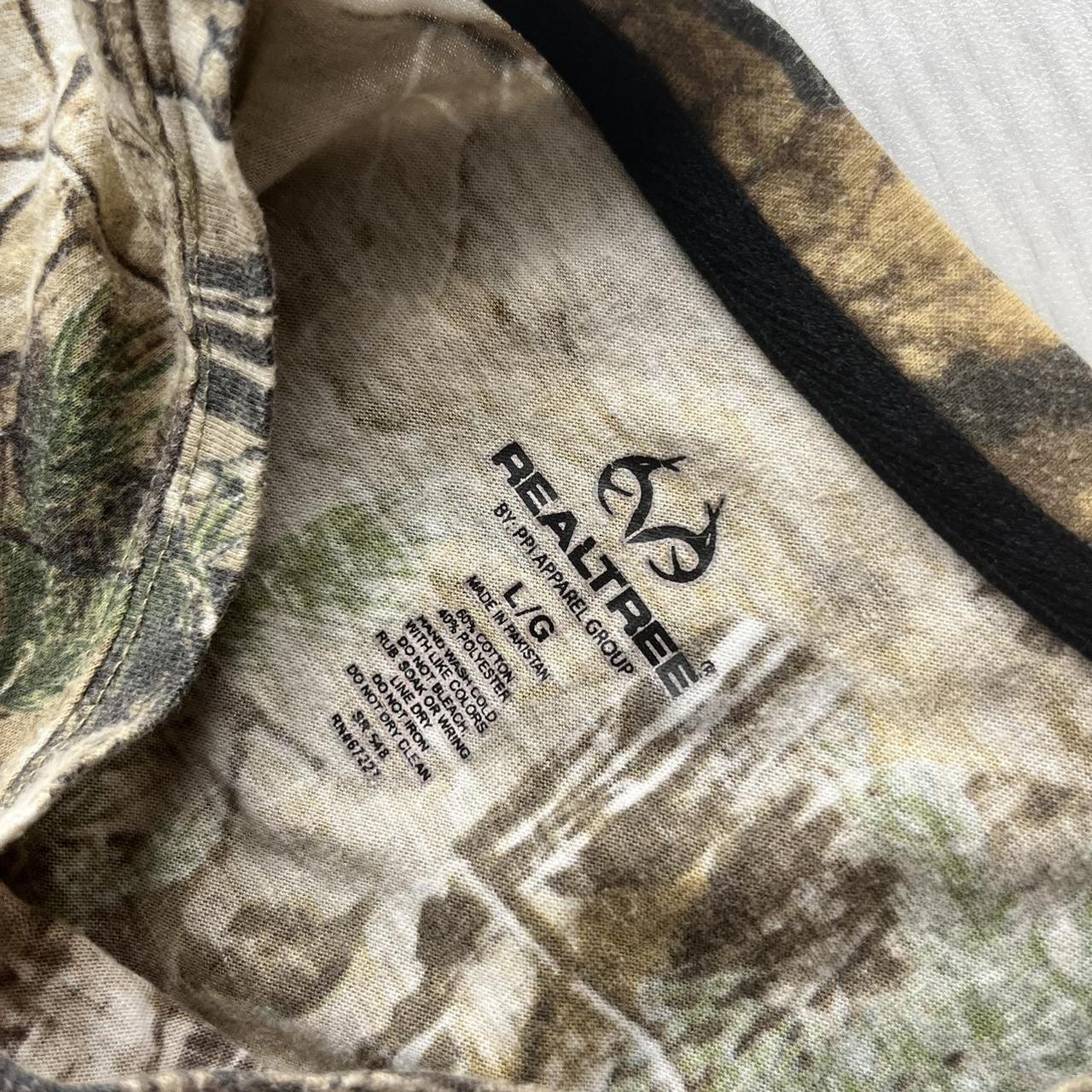 VINTAGE Y2K REALTREE T SHIRT CAMO