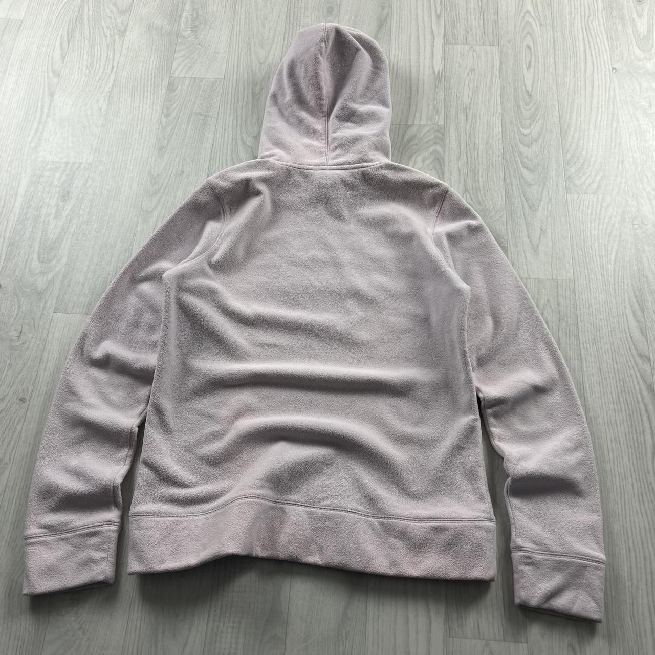 VINTAGE Y2K O’NEILL GRAPHIC FLEECE HOODIE BABY PINK