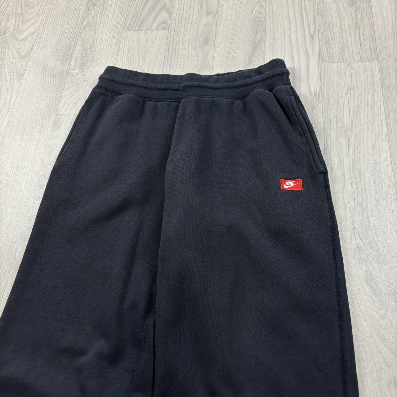 VINTAGE 00s NIKE BAGGY COTTON SWEATPANTS NAVY