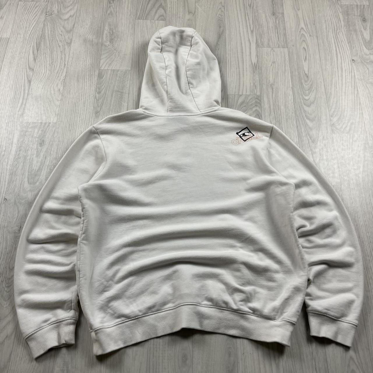 VINTAGE Y2K O’NEILL GRAPHIC HOODIE WHITE