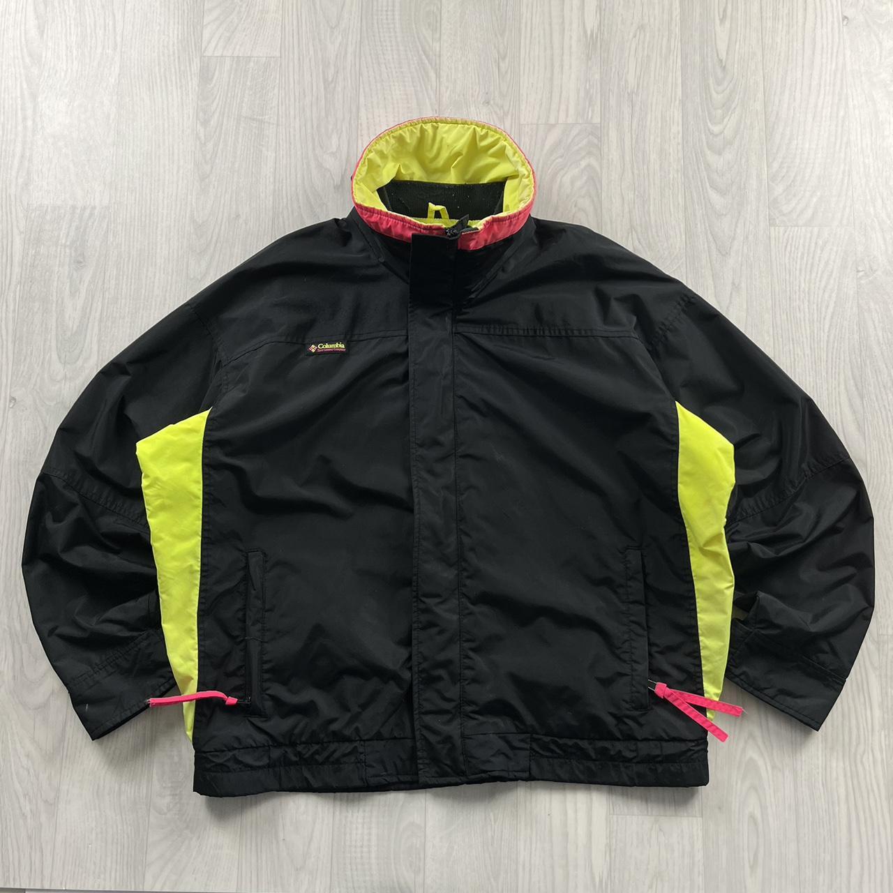 VINTAGE 00s COLUMBIA TECHNICAL JACKET BLACK