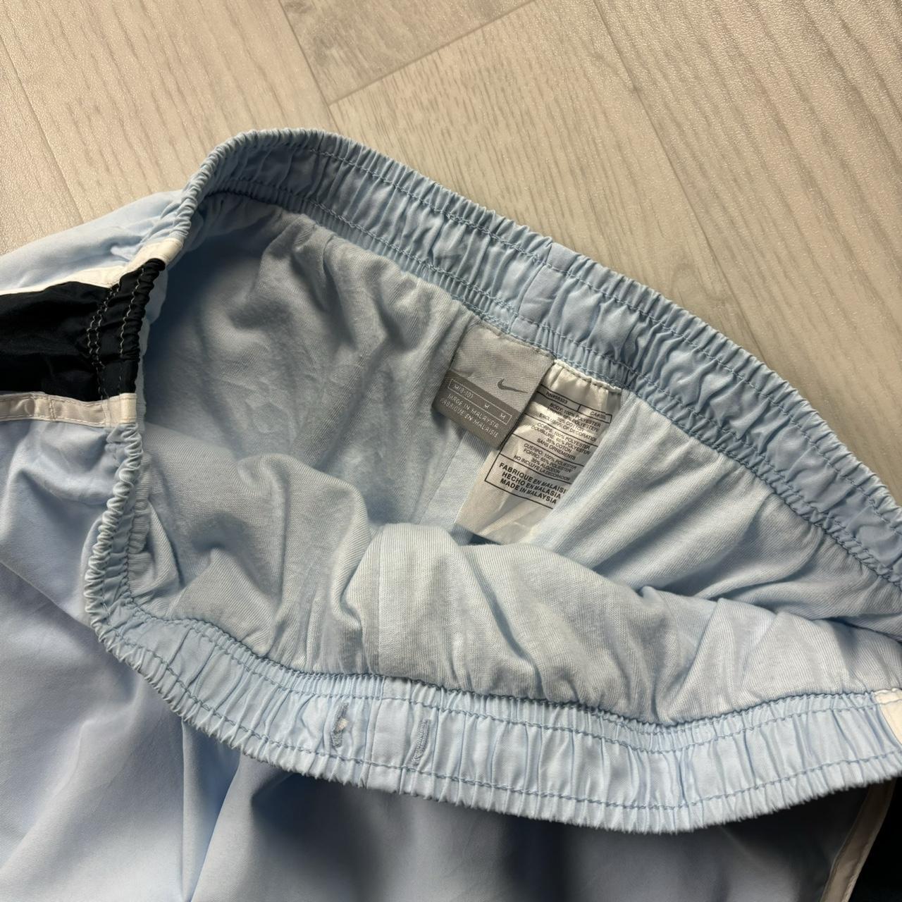 VINTAGE Y2K NIKE BAGGY TRACKSUIT BOTTOMS BABY BLUE