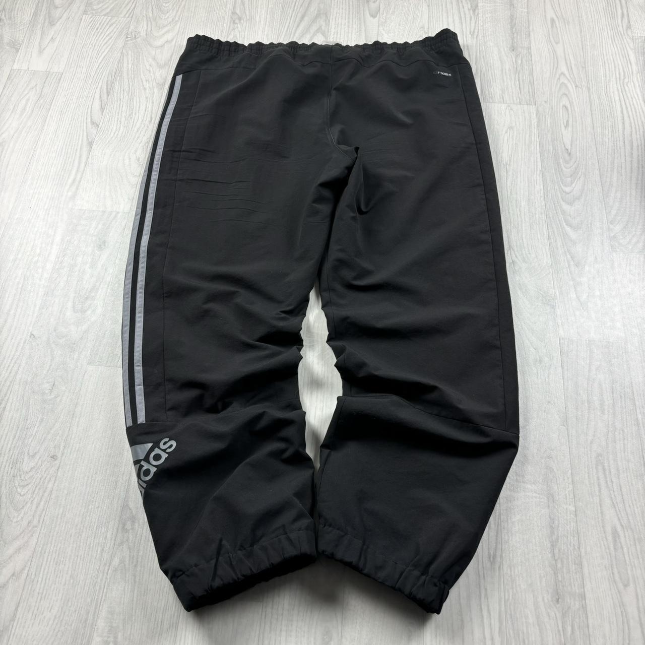 ADIDAS 2012 BAGGY TRACKSUIT BOTTOMS BLACK