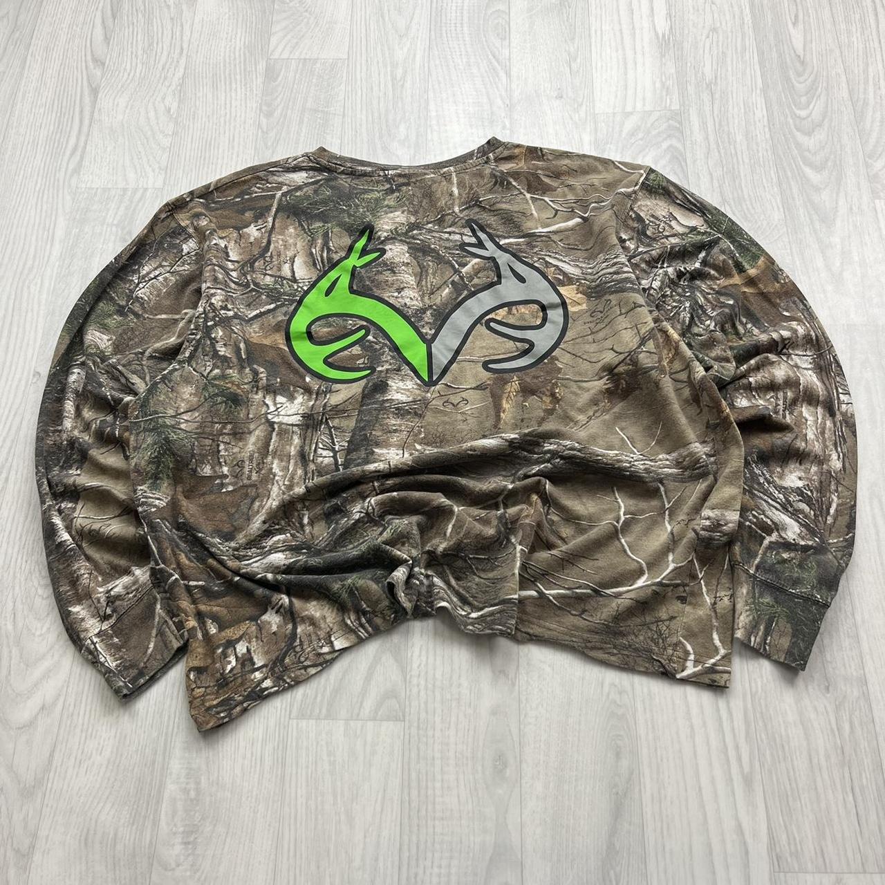 VINTAGE Y2K REALTREE LONG SLEEVE T SHIRT CAMO