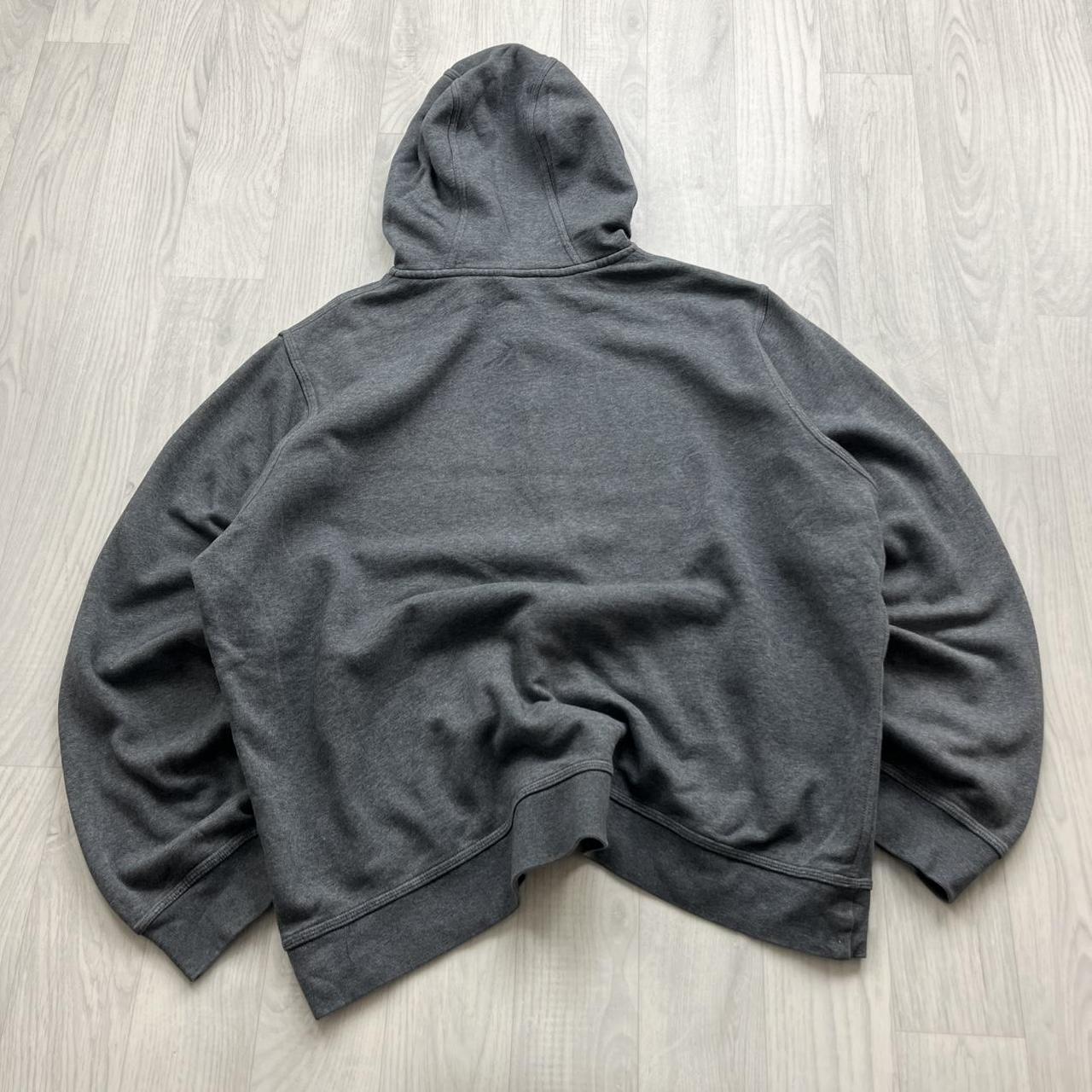 VINTAGE Y2K NIKE ZIP HOODIE GREY