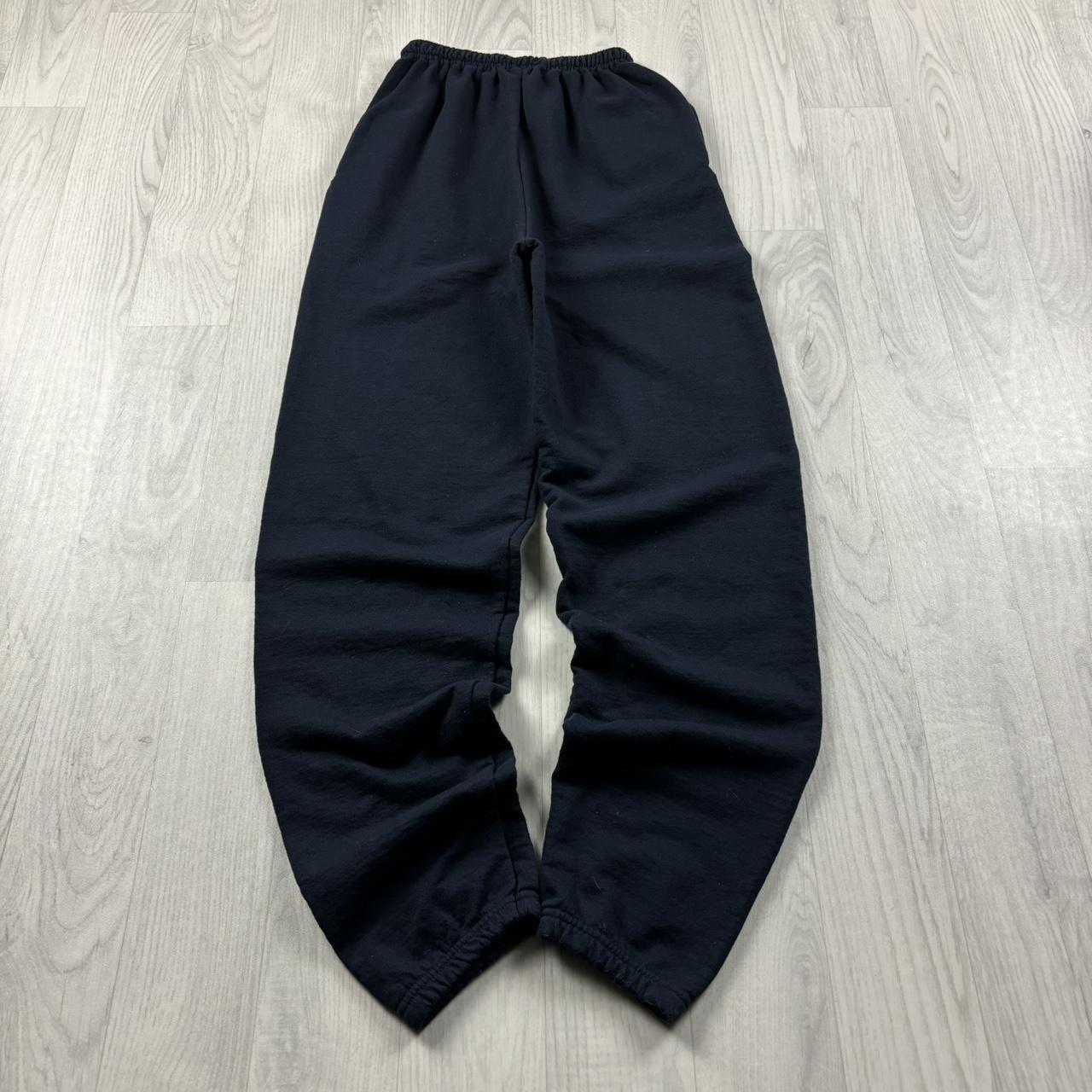 VINTAGE 00s CHAMPION BAGGY COTTON SWEATPANTS NAVY