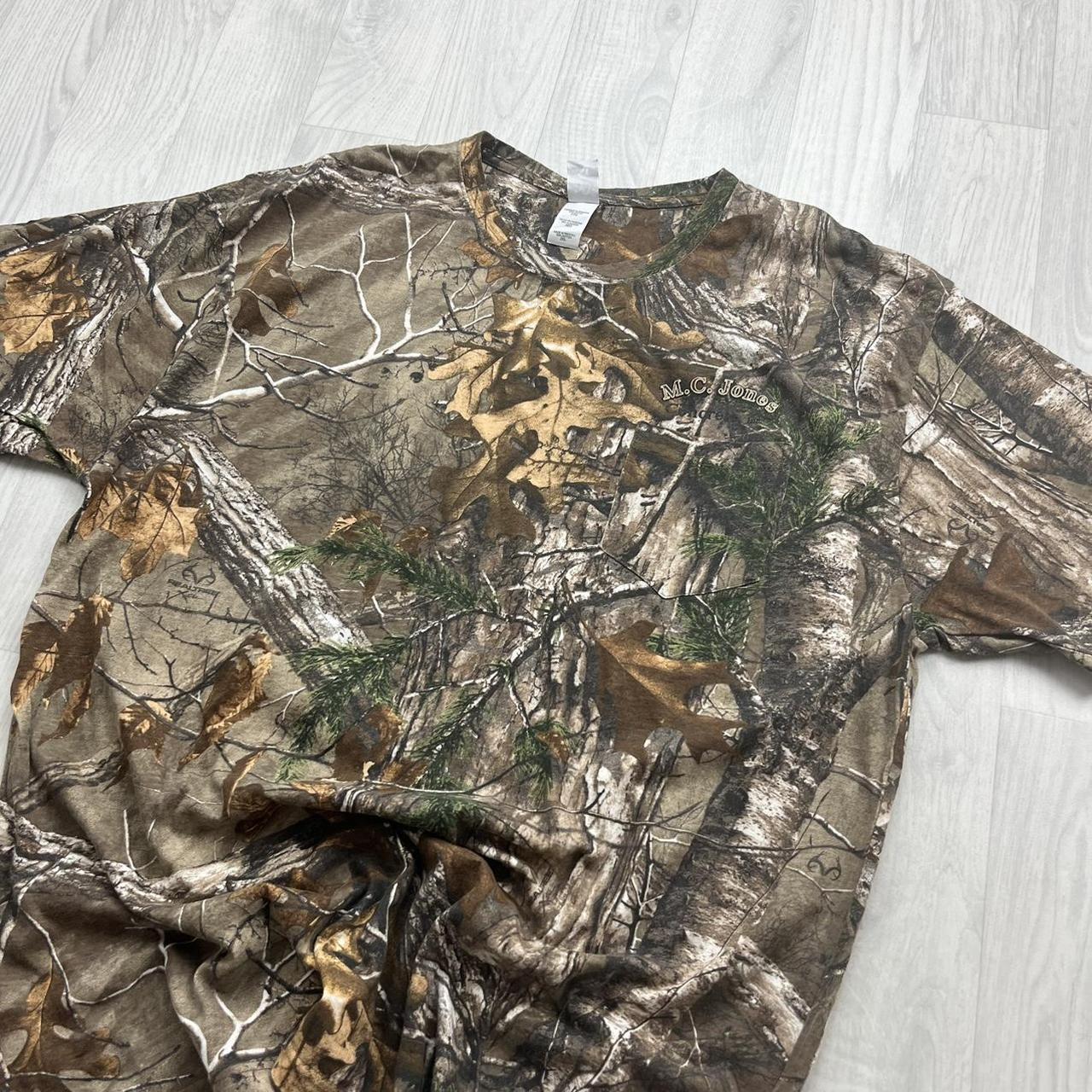 VINTAGE Y2K REALTREE T SHIRT CAMO