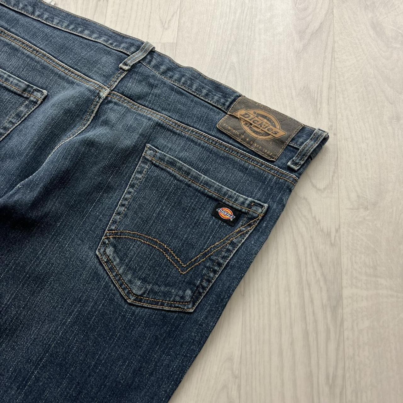VINTAGE Y2K DICKIES SLIM SKINNY JEANS NAVY BLUE