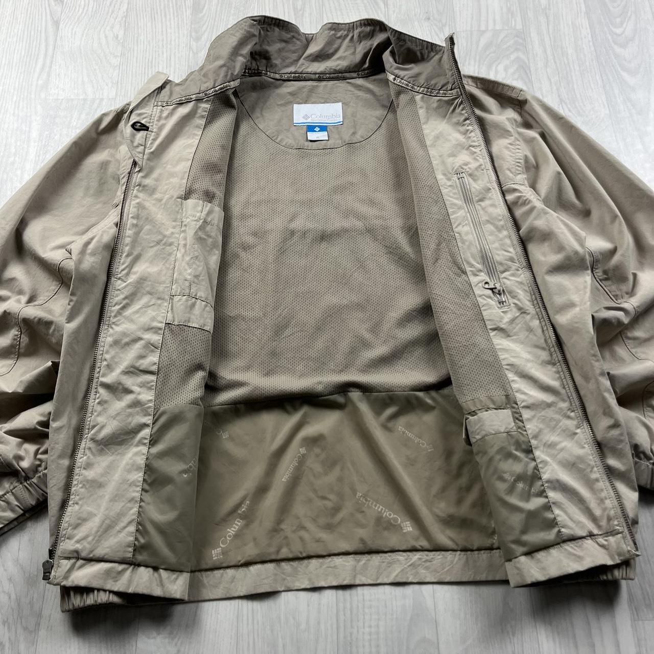 VINTAGE 00s COLUMBIA LIGHTWEIGHT JACKET BEIGE