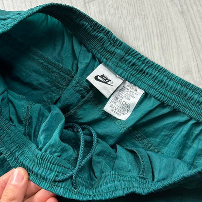 VINTAGE Y2K NIKE BAGGY TRACKSUIT BOTTOMS GREEN
