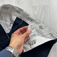 VINTAGE Y2K DICKIES 874 BAGGY TROUSERS NAVY