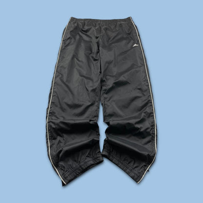 VINTAGE Y2K ADIDAS BAGGY TRACKSUIT BOTTOMS BLACK