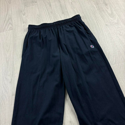 VINTAGE 00s CHAMPION STRAIGHT LEG LIGHTWEIGHT SWEATPANTS NAVY
