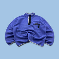 VINTAGE Y2K COLUMBIA SNAP T FLEECE PURPLE
