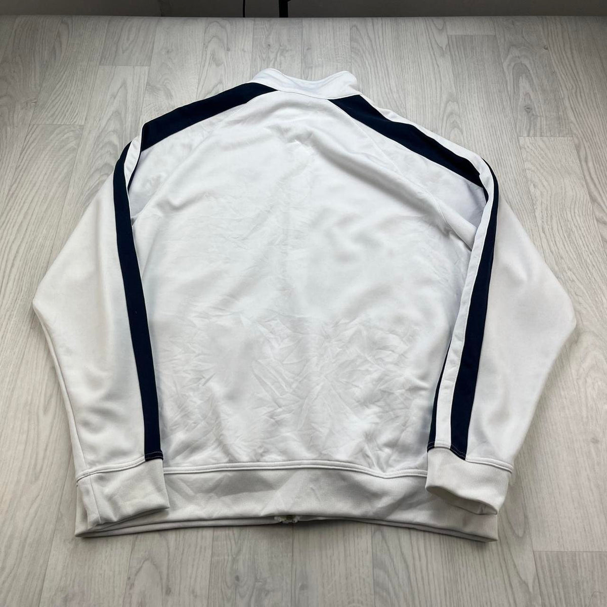 VINTAGE Y2K NIKE ZIP UP TRACK JACKET WHITE