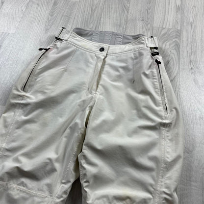 VINTAGE Y2K MAIER BAGGY SKI PANTS SALOPETTES CREAM