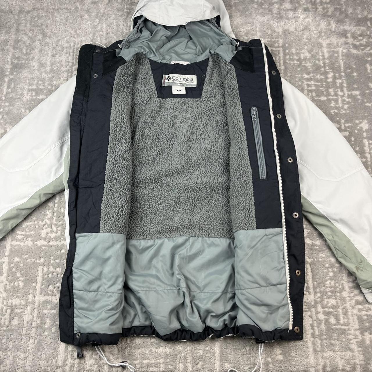 VINTAGE 00s COLUMBIA TECHNICAL UTILITY JACKET GREY