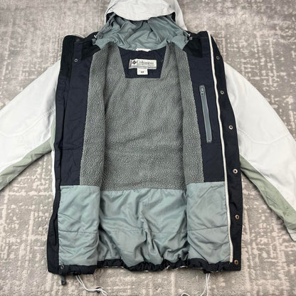 VINTAGE 00s COLUMBIA TECHNICAL UTILITY JACKET GREY