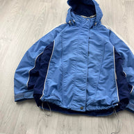 VINTAGE Y2K COLUMBIA TECHNICAL SKI JACKET BLUE